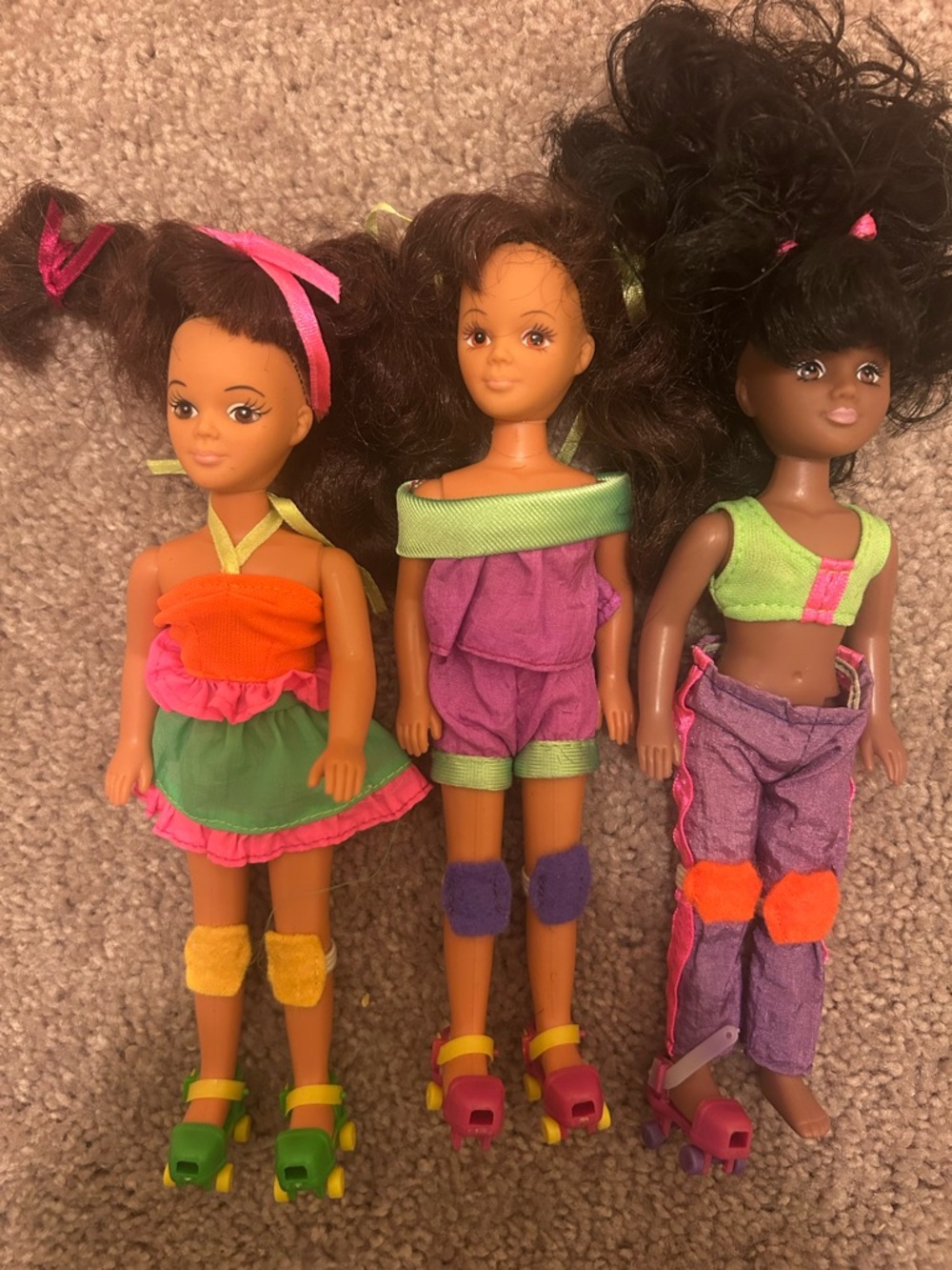 Vintage JPI Fashion Roller Dolls - 80’s-90’s